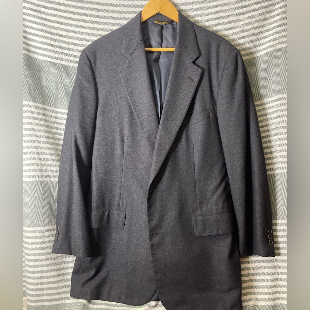 Brooks Brothers Men’s Gray Sport Coat Size‎ 44L